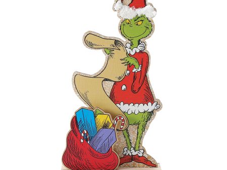 Grinch and List Table Sitter Discount