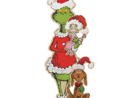 Grinch Easel Floor Decor For Cheap