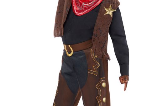 Western Cowboy Kostüm für Jungen Cheap