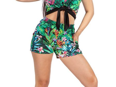 Tropical Vibes Sommer Set Damenkostüm Cheap