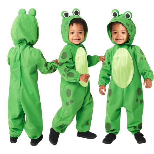 Frosch Overall Kostüm für Babys und Kleinkinder For Discount