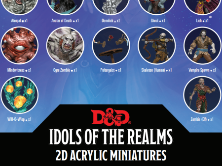 Dungeons and Dragons - Idols of the Realms: Boneyard Set 2 Fashion