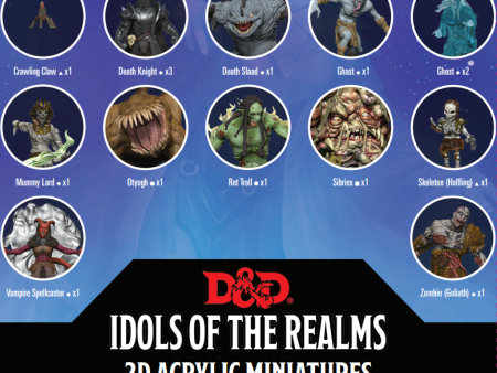 Dungeons and Dragons - Idols of the Realms: Boneyard Set 1 on Sale