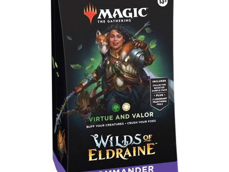 Magic: The Gathering – Wilds of Eldraine Commander Deck: Virtue and Valor Online Hot Sale