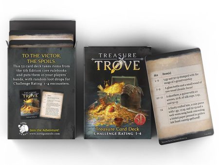 Dungeons & Dragons 5E - Treasure Trove Deck: CR 1-4 Discount