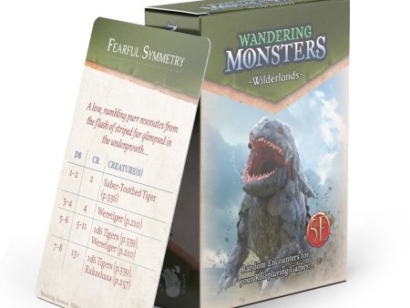 Dungeons & Dragons 5E - Wandering Monsters Deck: Wilderlands Supply