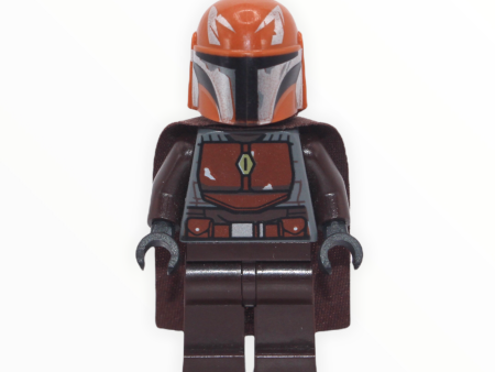 Mandalorian Tribe Warrior (dark orange helmet, dark brown cape) Hot on Sale