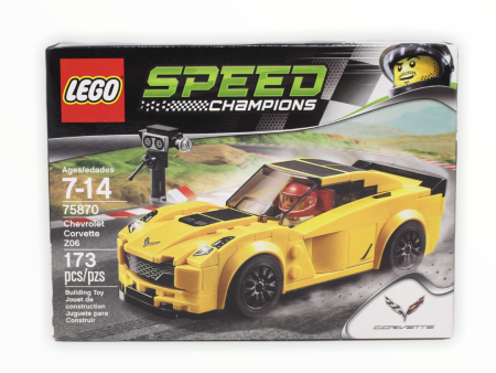 Retired Set 75870 Speed Champions Chevrolet Corvette Z06 Fashion