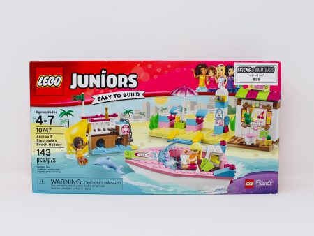 Retired Set 10747 Friends Juniors Andrea and Stephanies Beach Holiday Online Sale