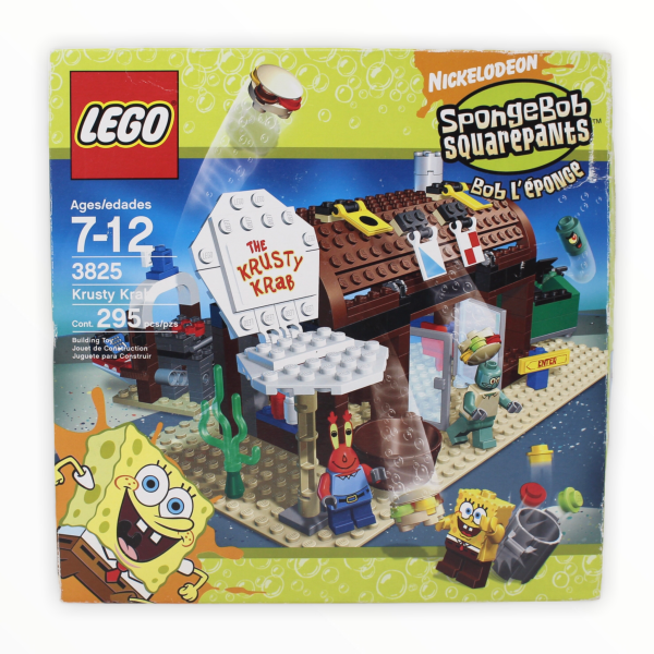 Retired Set 3825 Spongebob Squarepants Krusty Krab Online now