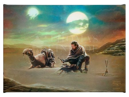 Obi-Wan Kenobi™ - Returning to His Past - 10  x 14  Gallery Wrapped Canvas Supply