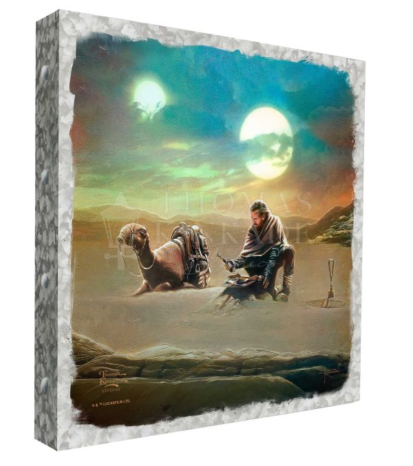 Obi-Wan Kenobi™ - Returning to His Past - 14  x 14  Metal Box Art For Discount