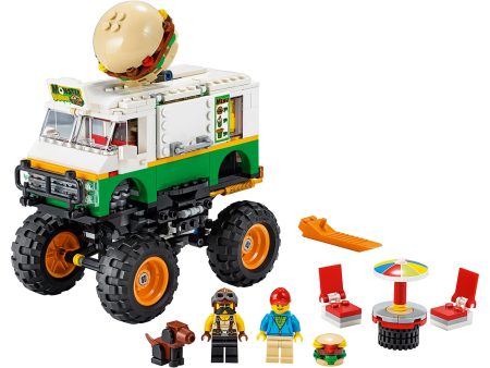 Retired Set 31104 Creator Monster Burger Truck For Discount