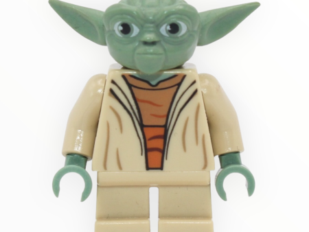 Yoda (Clone Wars, white hair, back printing) Online Hot Sale