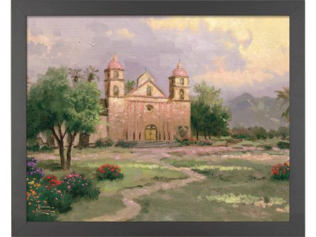 The Old Mission, Santa Barbara - Art Prints Cheap