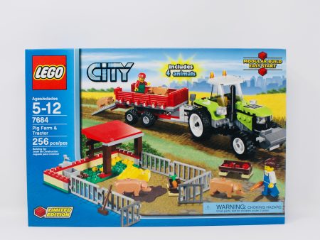 Retired Set 7684 City Pig Farm & Tractor For Discount