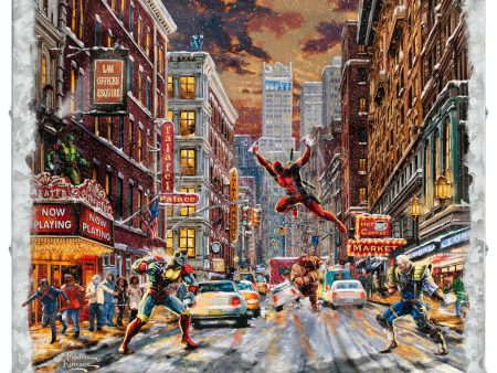 Deadpool - Snow Day - 14  x 14  Metal Box Art For Cheap