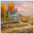 Autumn at Apple Hill - 14  x 14  Gallery Wrapped Canvas For Discount