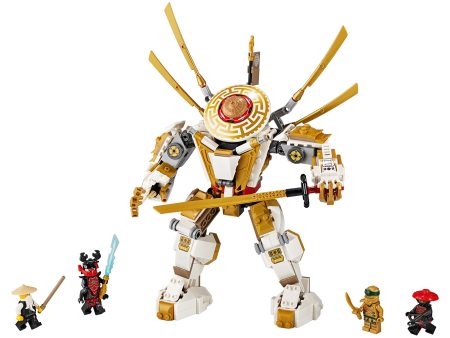 Retired Set 71702 Ninjago Golden Mech For Discount