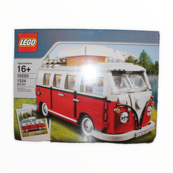 Retired Set 10220 Creator Expert Volkswagen T1 Camper Van on Sale