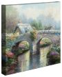 Blossom Bridge - 14 x14  Gallery Wrapped Canvas Online Hot Sale