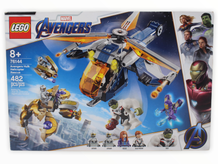 Retired Set 76144 Marvel Avengers Hulk Helicopter Rescue Discount