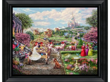 Disney Cinderella Happily Ever After - 16  x 20  Brushstroke Vignette For Discount