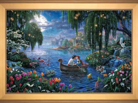 *RARE* Disney Little Mermaid II Artist Proof Canvas Gallery Gold Petite 12  x 18  #6 10 Online Hot Sale