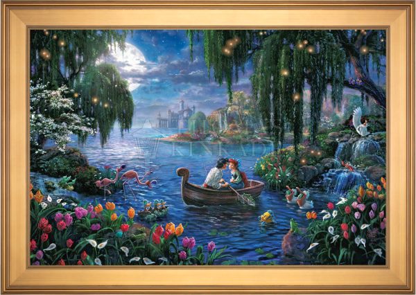 *RARE* Disney Little Mermaid II Artist Proof Canvas Gallery Gold Petite 12  x 18  #6 10 Online Hot Sale