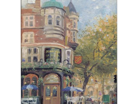 Bloomsbury Café - 8  x 10  Gallery Wrapped Canvas Hot on Sale