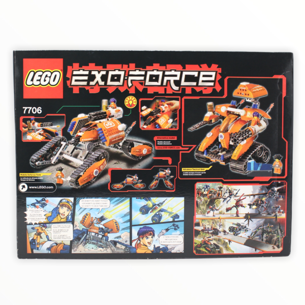 Retired Set 7706 Exo-Force Mobile Defense Tank For Discount