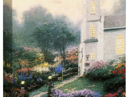 Blossom Hill Church - 14  x 14  Gallery Wrapped Canvas Supply