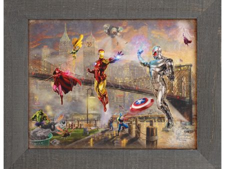 Iron Man - 12.5  x 16  Framed Metal Print For Cheap