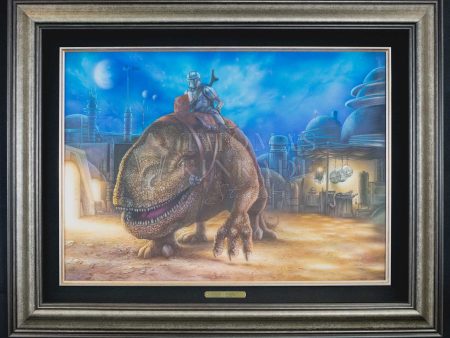 *Original Study* The Mandalorian™ - The Reckoning by Monte Moore Thomas Kinkade Studios 23  x 32  Hot on Sale