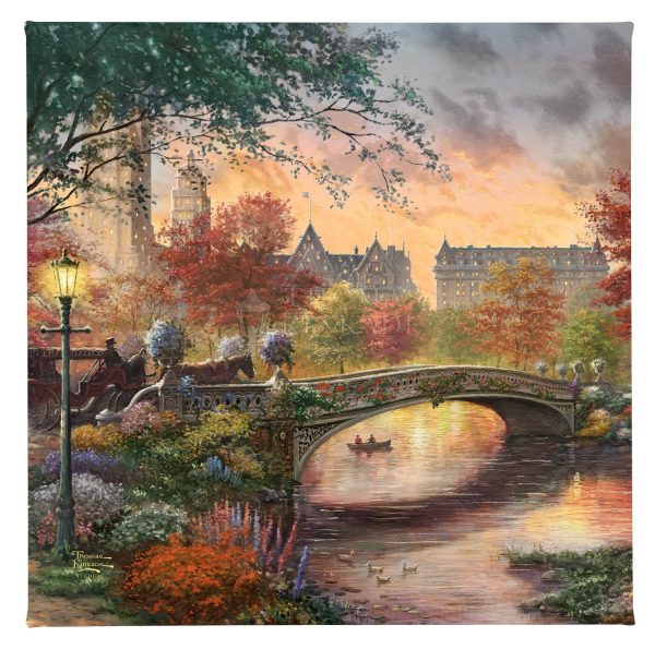 Autumn in New York - 14  x 14  Gallery Wrapped Canvas Online now