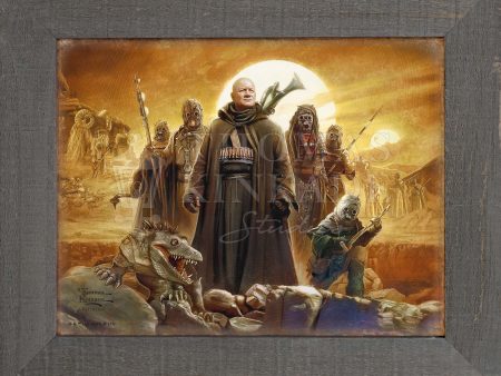 The Book of Boba Fett™ - Tusken Raiders - 12.5  x 16  Framed Metal Print on Sale