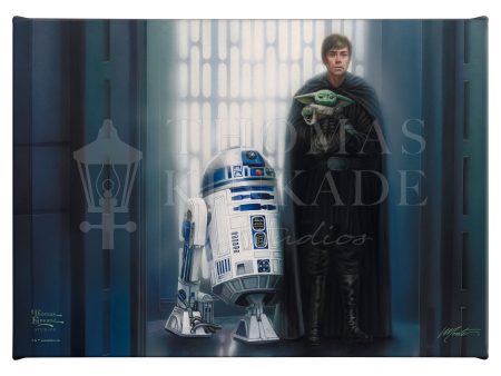 The Mandalorian™ - In Good Hands - 10  x 14  Gallery Wrapped Canvas Cheap