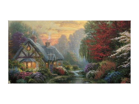 A Quiet Evening - 16  x 31  Gallery Wrapped Canvas Sale