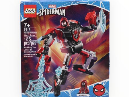 Retired Set 76171 Spider-Man Miles Morales Mech Armor Cheap