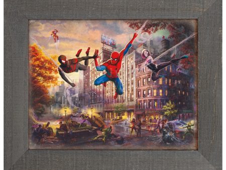 Spider-Man and Friends: The Ultimate Alliance - 12.5  x 16  Framed Metal Print For Cheap