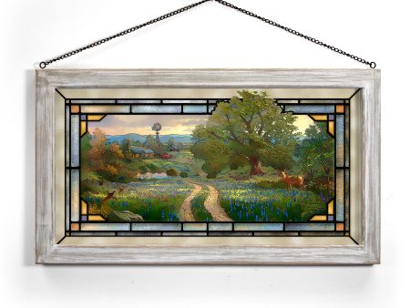 Country Living - 13  x 23  Stained Glass Art Supply