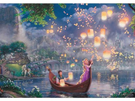 Disney Tangled - 16  x 31  Gallery Wrapped Canvas Online Sale