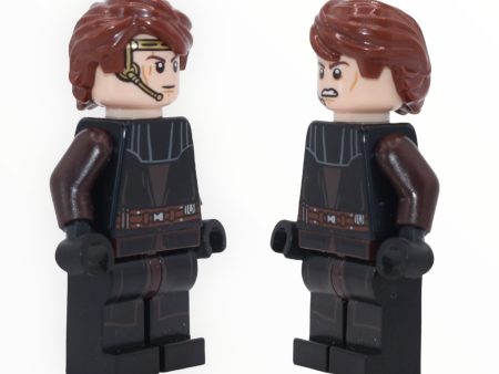 Anakin Skywalker (headset, armor, black legs with printing) Online Sale