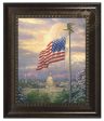 America s Pride - 16  x 20  Brushstroke Vignette (Rich Burl Frame) Hot on Sale