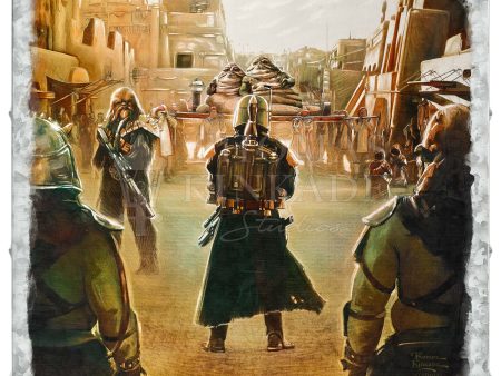 The Book of Boba Fett™ - A New Challenge - 14  x 14  Metal Box Art Hot on Sale