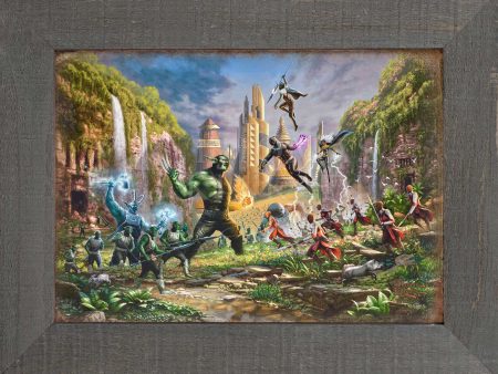 Battle for Wakanda - 12.5  x 16  Framed Metal Print Discount