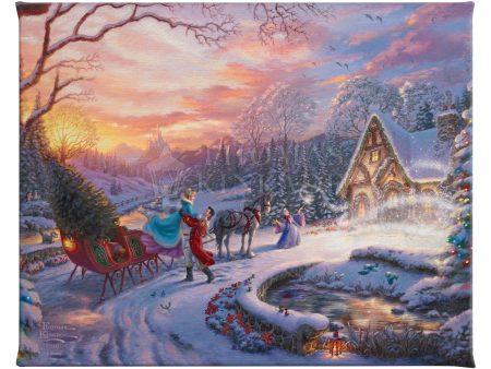 Disney Cinderella Bringing Home the Tree - 8  x 10  Gallery Wrapped Canvas Discount