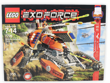 Retired Set 7706 Exo-Force Mobile Defense Tank For Discount