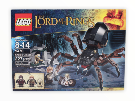 Retired Set 9470 The Lord of the Rings Shelob Attacks Sale