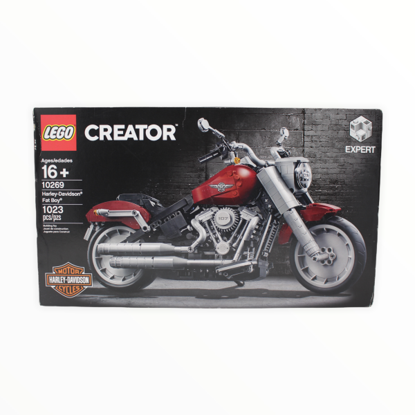 Retired Set 10269 Creator Harley-Davidson Fat Boy For Sale